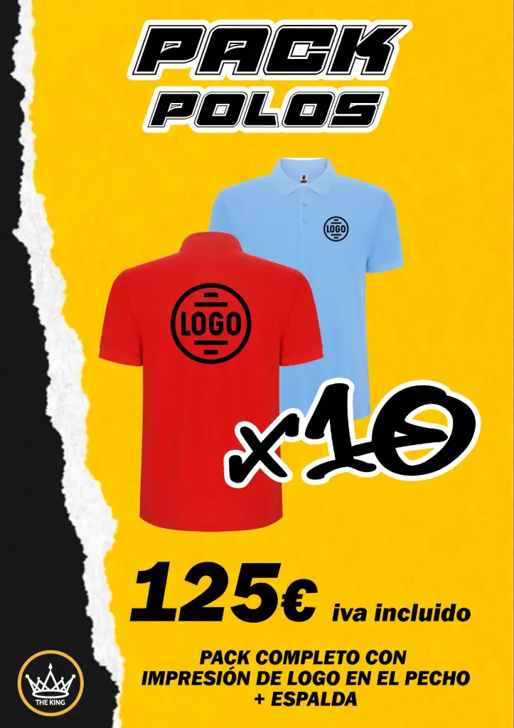 Pack 10 Polos 