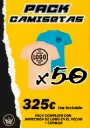 Pack 50 Camisetas