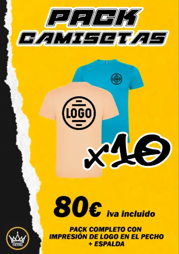 Pack 10 Camisetas