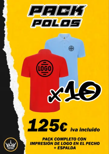 Pack 10 Polos 